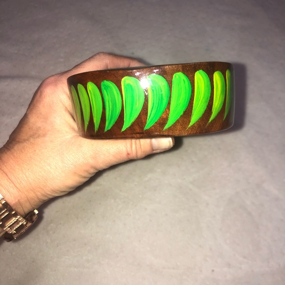 Mexican Batea Triple Bowl Condiment Tray. Handmade & Hand Painted. - Picture 9 of 11